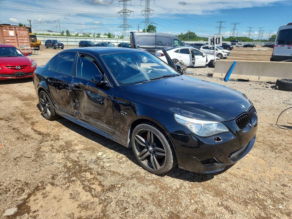 2009 BMW 5 series VIN WBANV93549C131749 COPART salvage auction — SIDE, Il - Salvage Certificate, sold $475 on 2026-07-23 (photo 4)