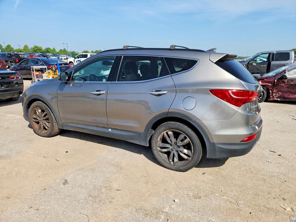 2013 Hyundai Santa fe VIN 5XYZU3LAXDG012657 COPART salvage auction — FRONT END, Mo - Certificate Of Title, sold $1,450 on 2026-07-31 (photo 2)