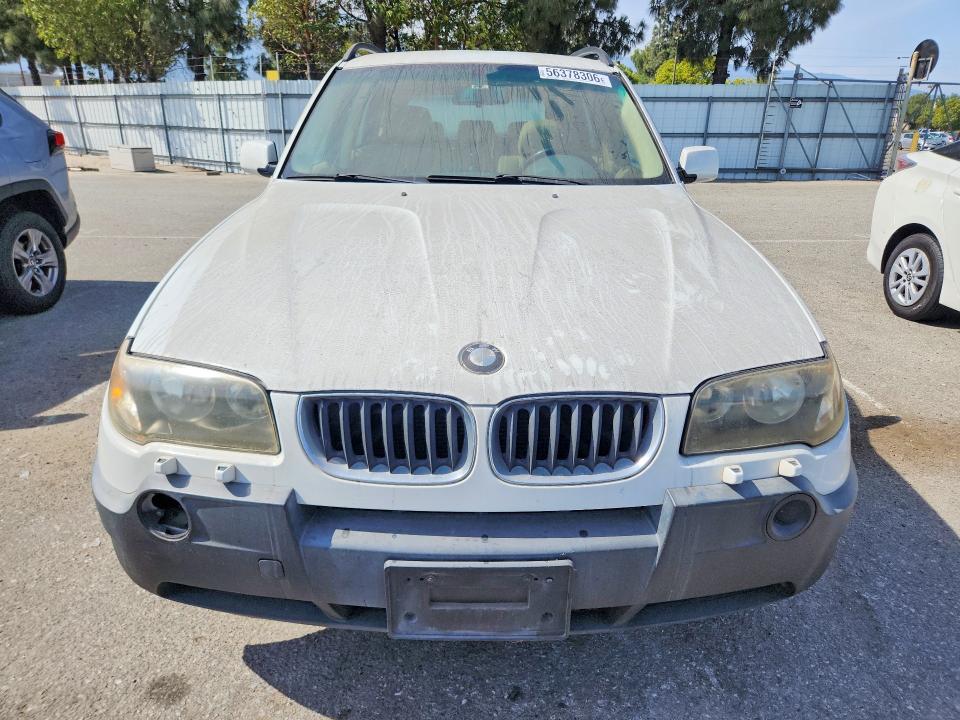 2004 BMW X3 VIN WBXPA73484WA77582 COPART salvage auction — NORMAL WEAR, CA - DIS/DLR/EXP ONLY CLEAN TITLE, sold $400 on 2026-07-16 (photo 5)