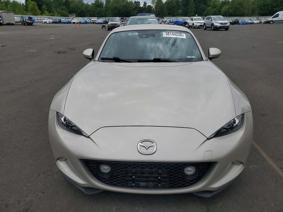 2022 Mazda Mx-5 VIN JM1NDAM70N0503882 COPART salvage auction — REAR END, Or - Salvage Title Certificate, sold $11,500 on 2026-08-31 (photo 5)