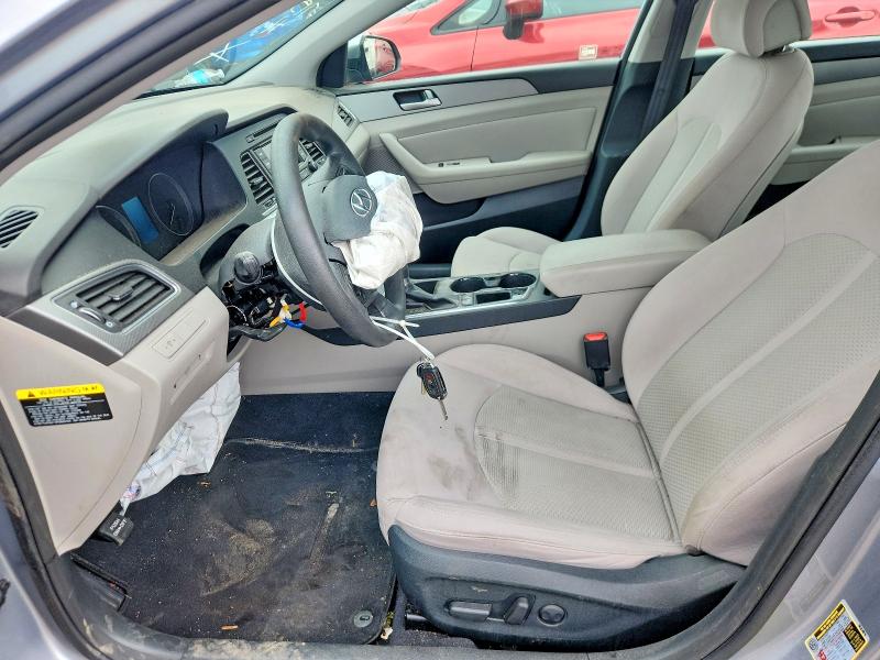 2015 Hyundai VIN 5NPE24AF1FH180529 COPART salvage auction — FRONT END, Il - Salvage Certificate, sold $950 on 2026-07-09 (photo 7)