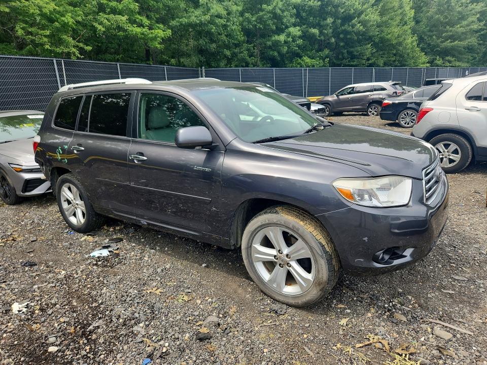 2010 Toyota Highlander VIN 5TDDK3EH4AS011058 COPART salvage auction — REAR END, Md - Cert Of Salvage > 75% Damage, sold $3,300 on 2026-07-31 (photo 4)