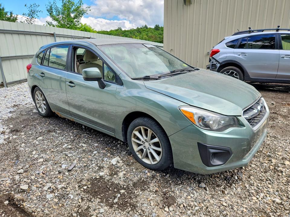 2014 Subaru Impreza VIN JF1GPAC62E9293764 COPART salvage auction — MECHANICAL, Vt - Certificate Of Title, sold $500 on 2026-07-27 (photo 4)
