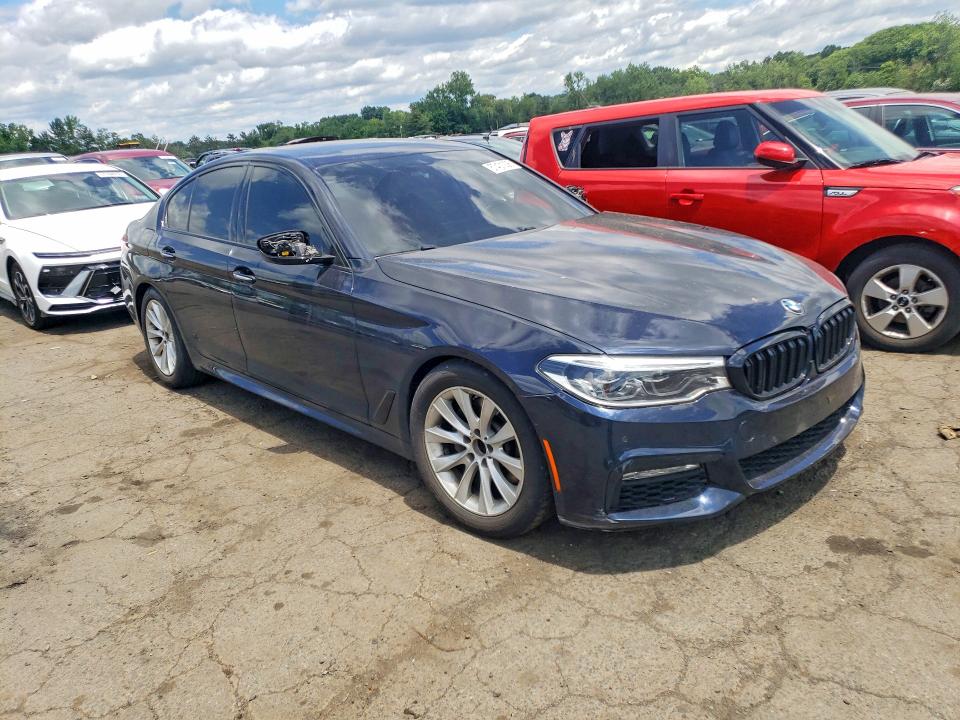 2017 BMW 5er VIN WBAJE7C38HWA03399 COPART salvage auction — SIDE, Ct - Cert Of Title-Salvage, sold $10,700 on 2026-07-17 (photo 4)