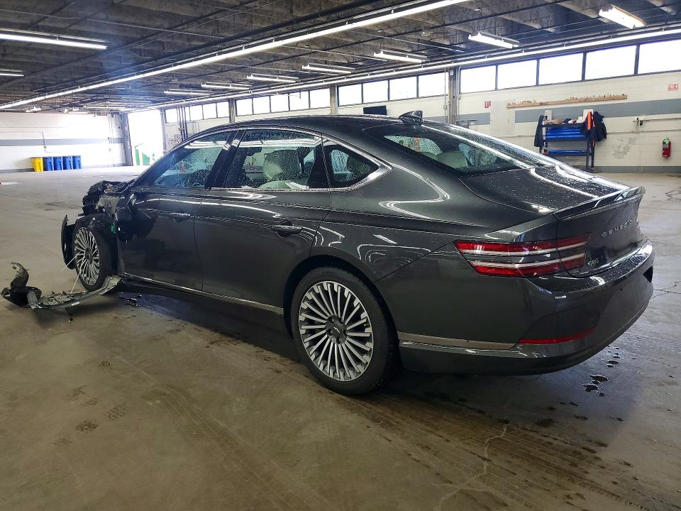 2023 Genesis G80 VIN KMTGE4S10PU007368 COPART salvage auction — FRONT END, FL - CERTIFICATE OF DESTRUCTION, sold $5,200 on 2026-07-27 (photo 2)