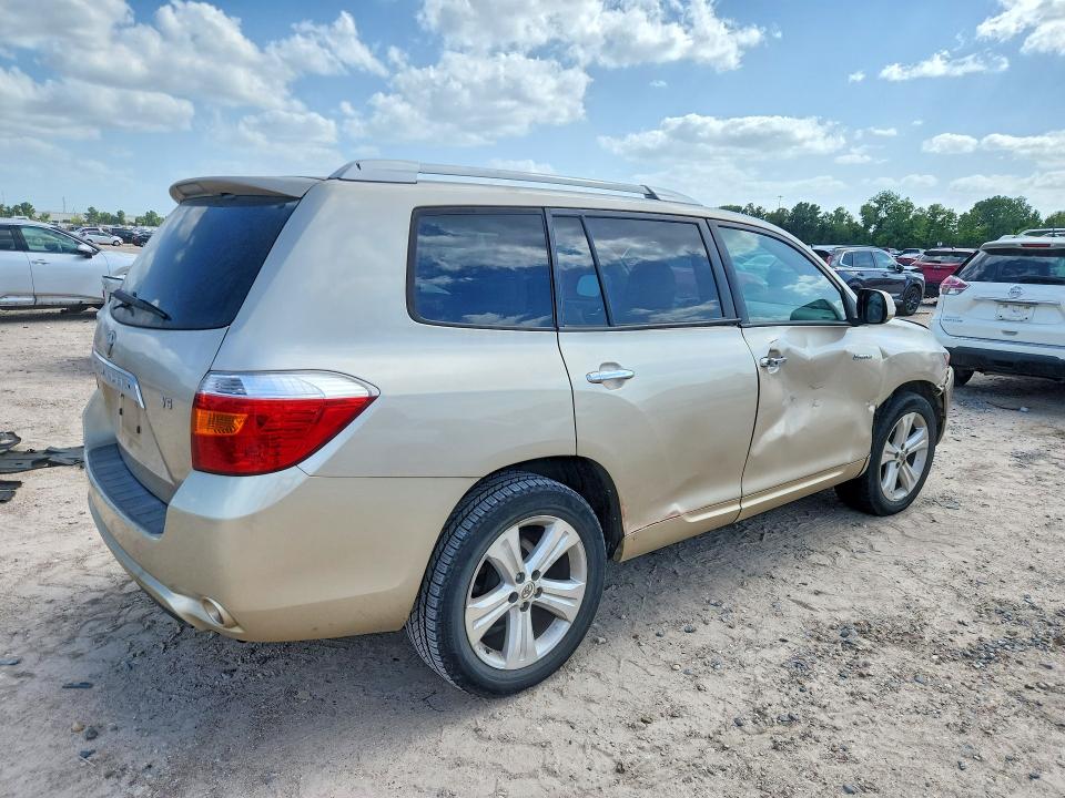 2008 Toyota Highlander VIN JTEDS42A782020783 COPART salvage auction — SIDE, Tx - Certificate Of Title, sold $1,800 on 2026-07-02 (photo 3)