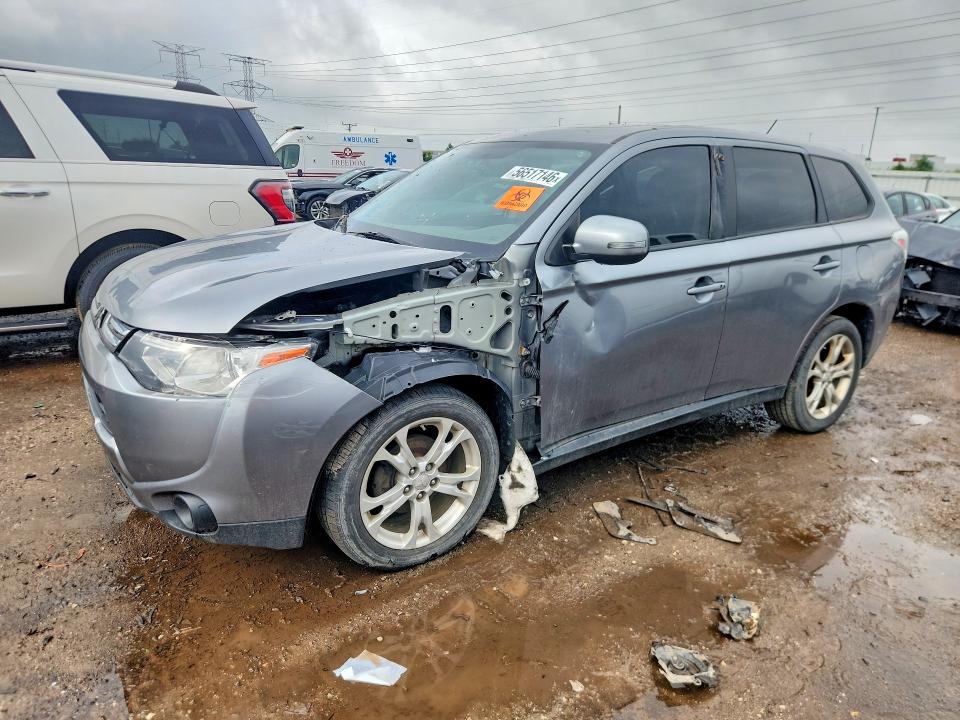 2014 Mitsubishi Outlander VIN JA4AD3A32EZ002249 — COPART salvage auction photo