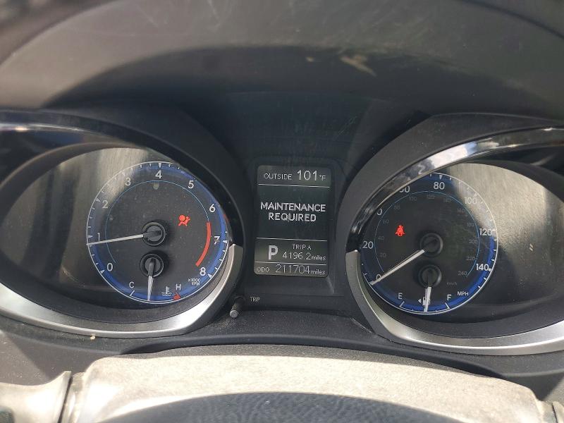 2014 Toyota Corolla VIN 5YFBURHEXEP063217 COPART salvage auction — REAR END, Ga - Cert Of Title-Salvage, sold $3,200 on 2026-07-27 (photo 9)