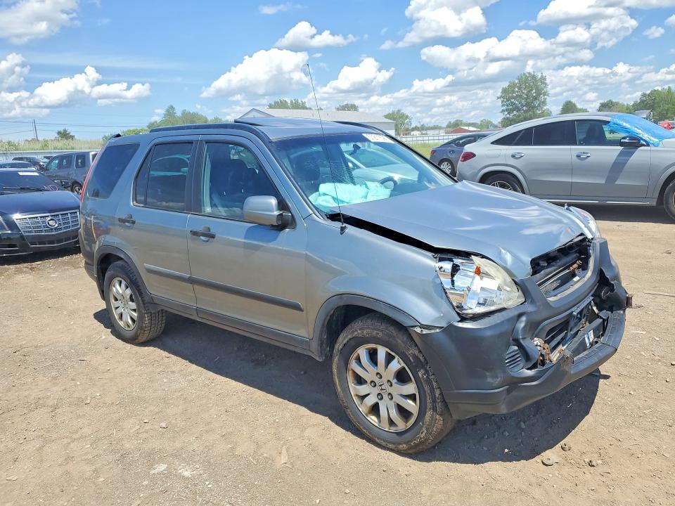 2006 Honda Cr-v VIN SHSRD78896U410250 COPART salvage auction — FRONT END, Oh - Cert Of Title-Salvage, sold $350 on 2026-07-20 (photo 4)