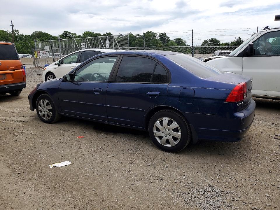 2005 Honda Civic VIN 2HGES16565H564667 COPART salvage auction — ALL OVER, VA - CERTIFICATE OF TITLE, sold $325 on 2026-07-02 (photo 2)