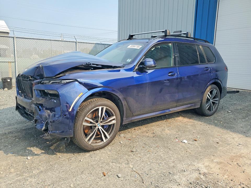 2023 BMW X7 VIN 5UX23EM06P9R24504 COPART salvage auction — FRONT END, Ns - Salvage Title, sold $47,500 on 2026-07-16 (photo 1)