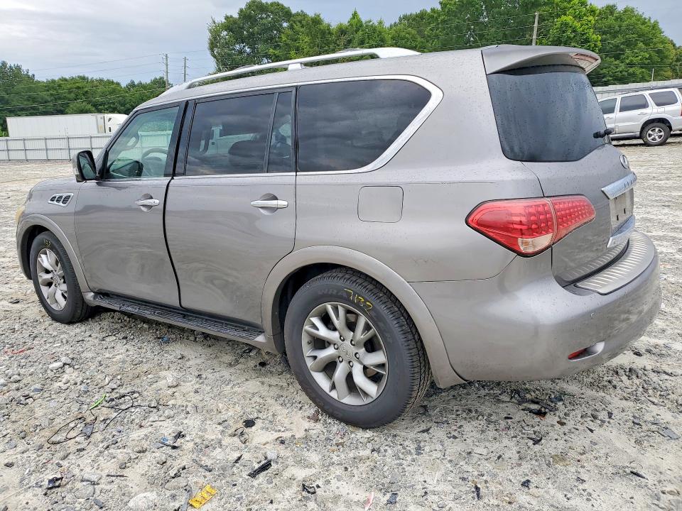 2012 Infiniti Qx56 VIN JN8AZ2NF7C9515245 COPART salvage auction — SIDE, Ga - Cert Of Title-Salvage, sold $2,150 on 2026-07-08 (photo 2)
