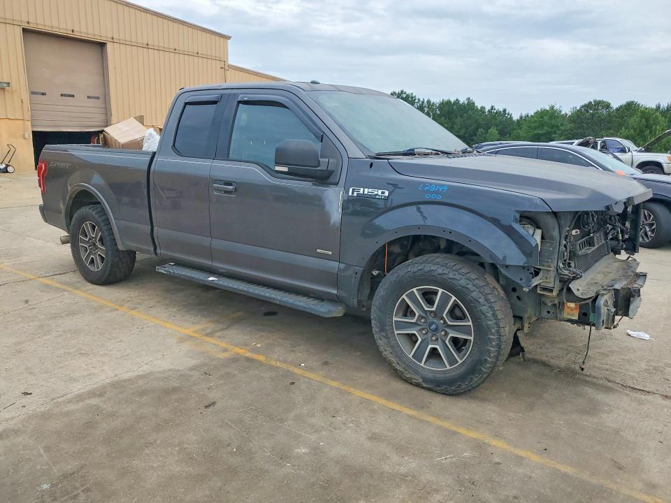 2015 Ford F-150 VIN 1FTEX1CPXFFC25970 COPART salvage auction — FRONT END, Sc - Cert Of Title-Salvage, sold $2,500 on 2026-07-31 (photo 4)