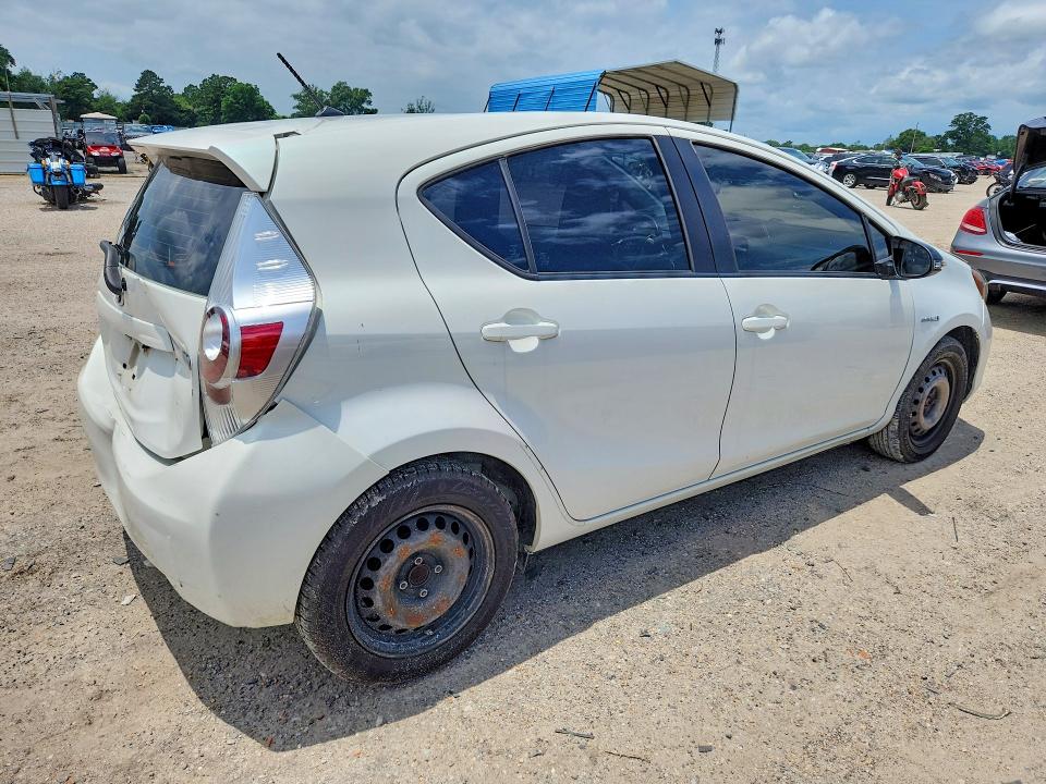 2014 Toyota VIN JTDKDTB3XE1574855 COPART salvage auction — REAR END, Fl - Cert Of Title Slvg Rebuildable, sold $975 on 2026-07-09 (photo 3)