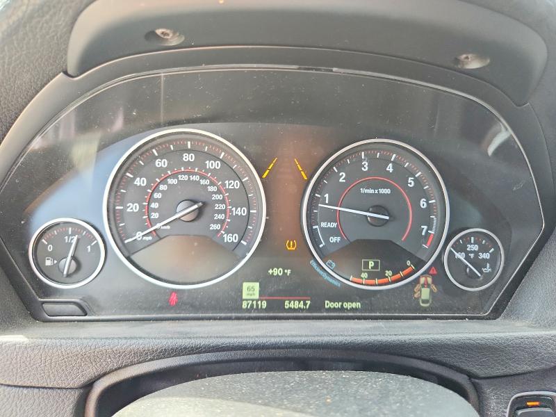 2019 BMW 4er VIN WBA4J3C58KBL08285 COPART salvage auction — FRONT END, Tx - Salvage Vehicle Title, sold $450 on 2026-07-23 (photo 9)