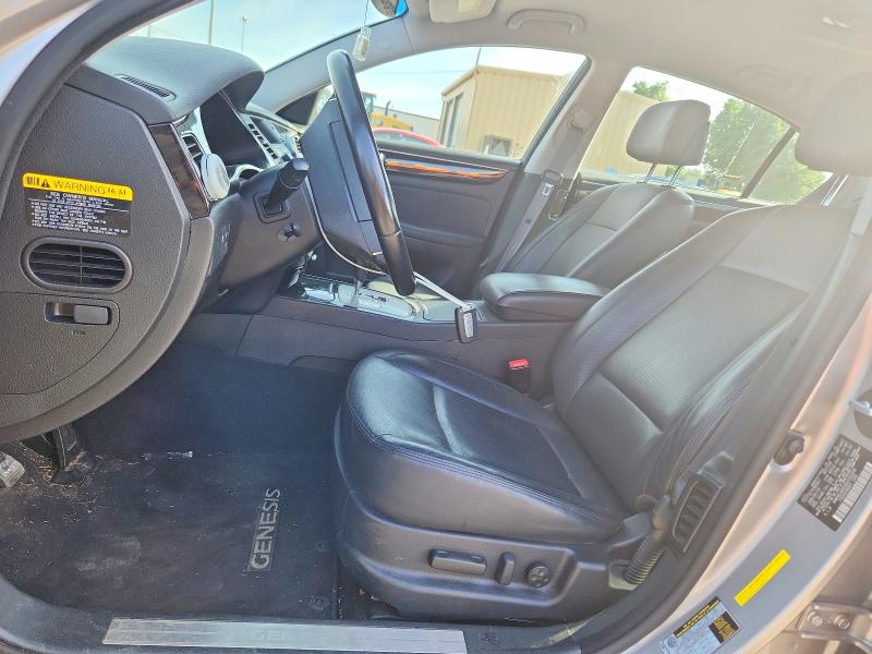 2013 Hyundai Genesis VIN KMHGC4DD0DU250245 COPART salvage auction — FRONT END, Oh - Cert Of Title-Salvage, sold $1,650 on 2026-07-17 (photo 7)