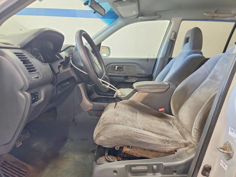 2003 Honda Pilot VIN 2HKYF18463H582658 COPART salvage auction — FRONT END, VA - CERTIFICATE OF TITLE, sold $400 on 2026-07-02 (photo 7)
