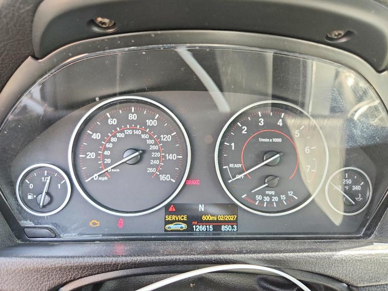 2017 BMW 4er VIN WBA4F7C57HG787335 COPART salvage auction — UNDERCARRIAGE, Tx - Salvage Vehicle Title, sold $2,000 on 2026-08-13 (photo 9)