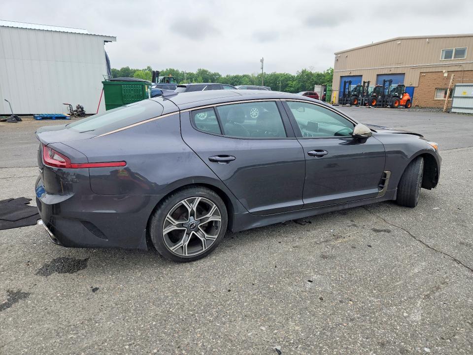 2021 Kia Stinger VIN KNAE15LA7M6095208 COPART salvage auction — FRONT END, WV - CERTIFICATE OF TITLE, sold $3,900 on 2026-07-14 (photo 3)