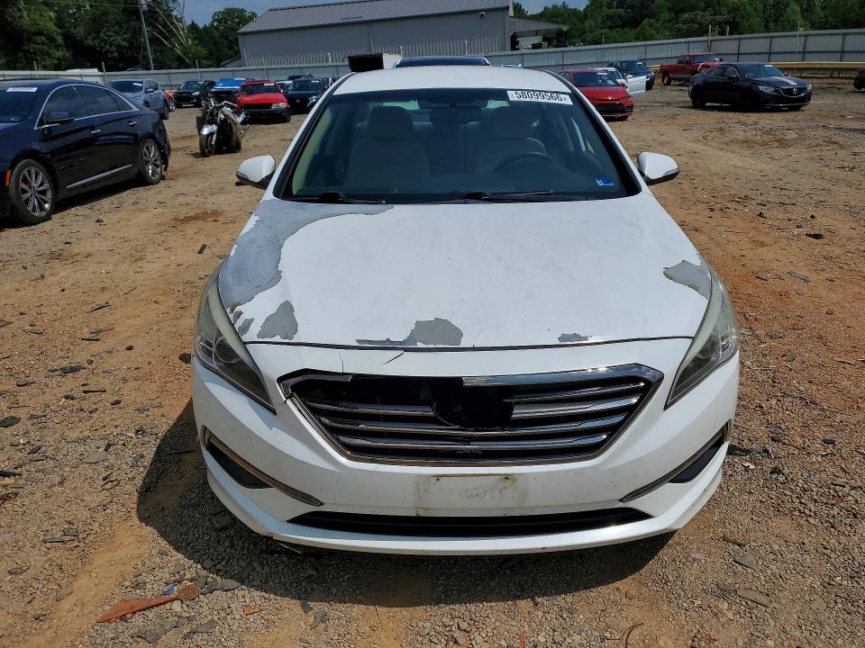 2016 Hyundai Sonata VIN 5NPE24AA7GH266031 COPART salvage auction — WATER/FLOOD, Va - Cert Of Title-Salvage Water, sold $550 on 2026-07-10 (photo 5)