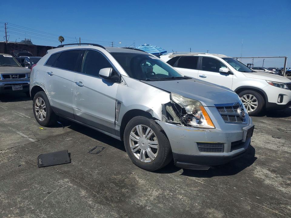 2012 Cadillac Srx VIN 3GYFNGE3XCS645771 COPART salvage auction — FRONT END, Ca - Dis/Dlr/Exp Only Clean Title, sold $225 on 2026-07-08 (photo 4)