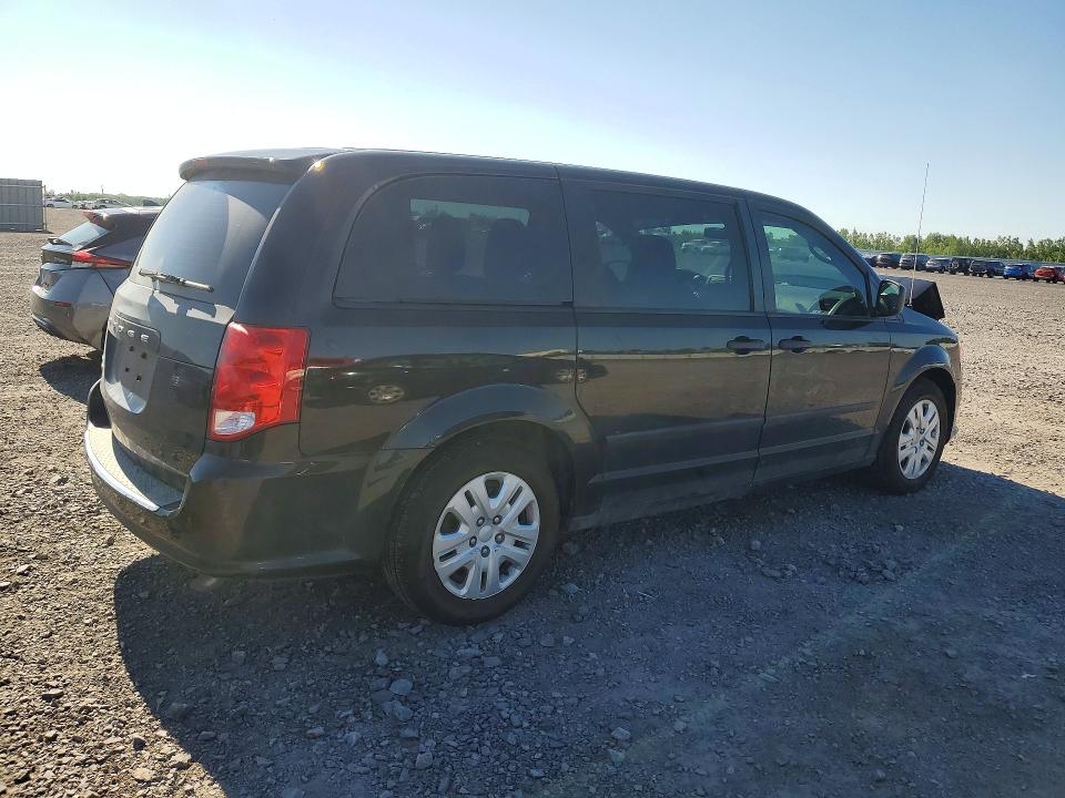 2015 Dodge Grand caravan VIN 2C4RDGBG2FR579652 COPART salvage auction — FRONT END, ON - PERMIT SALVAGE, sold $350 on 2026-07-02 (photo 3)