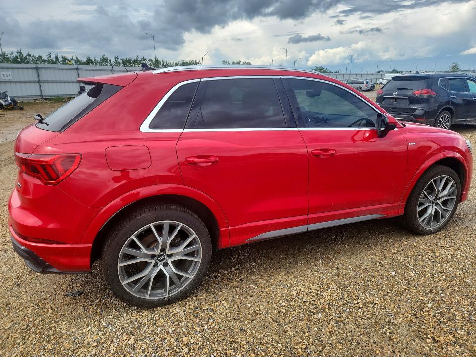 2021 Audi VIN WA1FECF35M1081781 COPART salvage auction — FRONT END, Ab - Bos - Salvage, sold $16,200 on 2026-07-09 (photo 3)