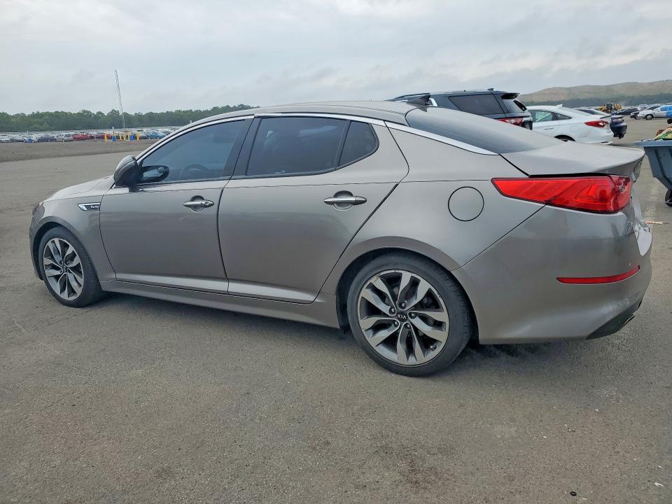 2015 Kia VIN 5XXGR4A66FG517339 COPART salvage auction — REAR END, Ny - Mv-907A Salvage Certificate, sold $725 on 2026-07-08 (photo 2)