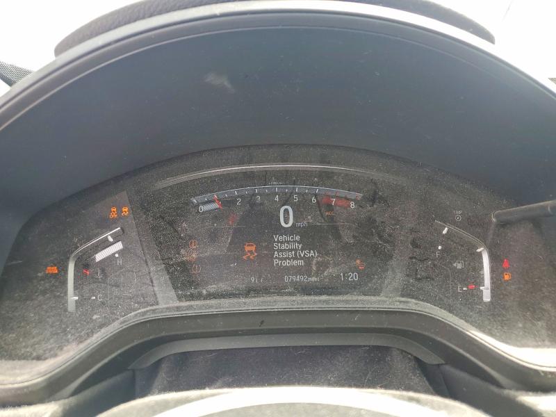 2020 Honda Cr-v VIN 7FARW1H29LE012708 COPART salvage auction — FRONT END, Ar - Cert Of Title-Salvage, sold $6,200 on 2026-07-08 (photo 9)