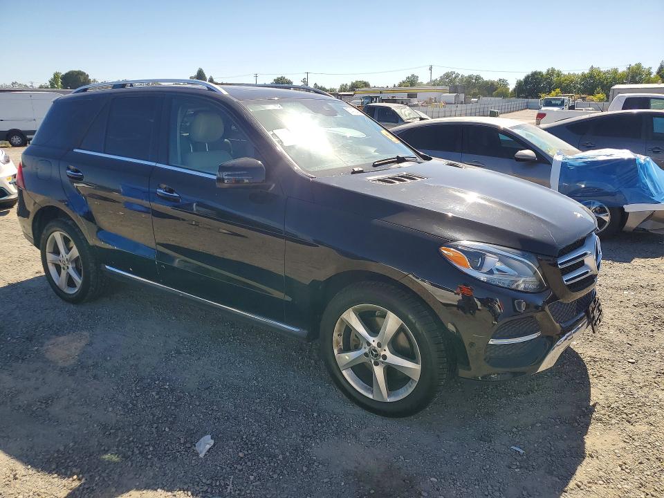 2017 Mercedes-benz Gle VIN 4JGDA5HB6HA978280 COPART salvage auction — MINOR DENT/SCRATCHES, Wv - Dis/Dlr/Exp Only Clean Title, sold $5,500 on 2026-07-09 (photo 4)