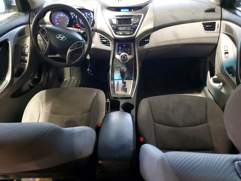 2013 Hyundai Elantra VIN KMHDH4AE1DU988346 COPART salvage auction — VANDALISM, PA - CERTIFICATE OF SALVAGE, sold $825 on 2026-07-22 (photo 8)