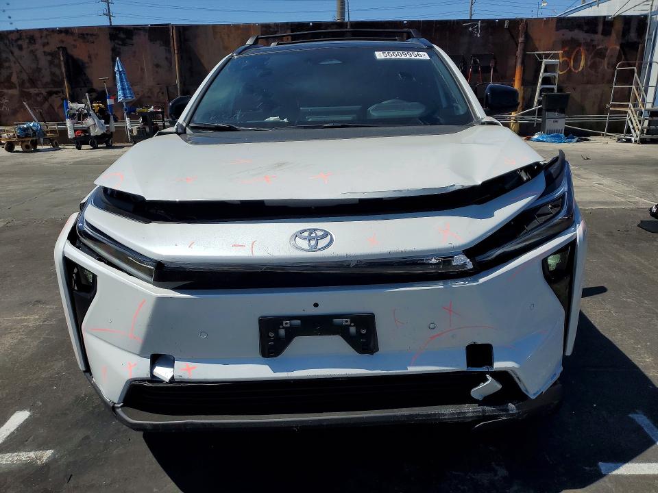 2026 Toyota Bz4x VIN JTMBDAFB5TA008122 COPART salvage auction — FRONT END, CA - SALVAGE CERTIFICATE, sold $15,500 on 2026-07-29 (photo 5)