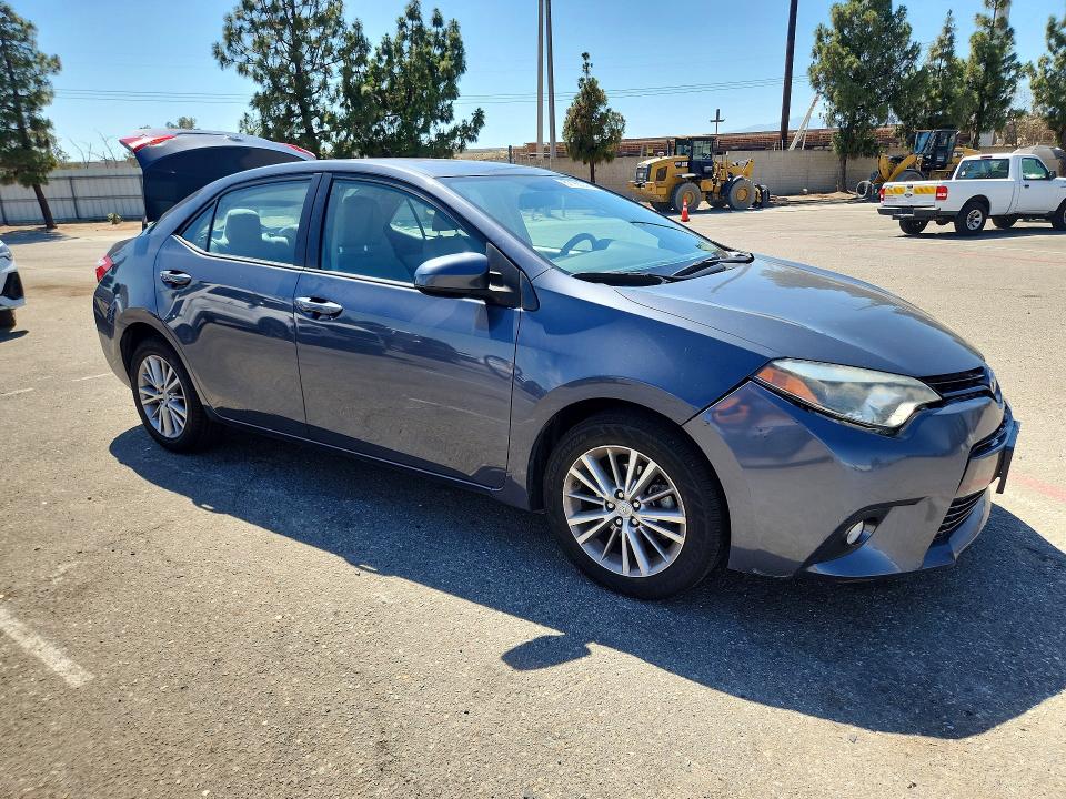 2015 Toyota VIN 5YFBURHE7FP238458 COPART salvage auction — REAR END, Ca - Salvage Certificate, sold $4,350 on 2026-07-07 (photo 4)
