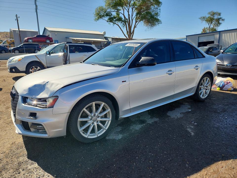 2014 Audi A4 VIN WAUEFAFLXEN034787 COPART salvage auction — FRONT END, Nm - Cert Of Title-Salvage, sold $1,300 on 2026-07-13 (photo 1)
