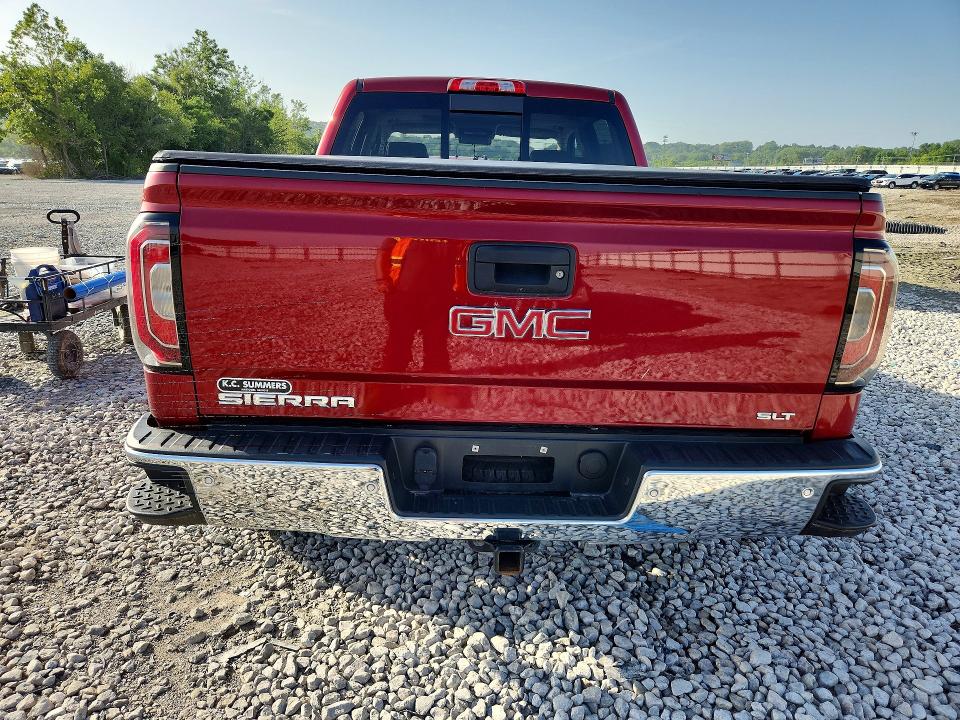 2018 Gmc SIERRA VIN 3GTU2NEC0JG479934 COPART salvage auction — ROOF, Il - Salvage Certificate, sold $10,400 on 2026-08-03 (photo 6)