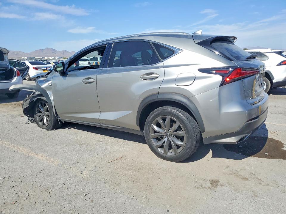 2018 Lexus Nx VIN JTJYARBZXJ2092642 COPART salvage auction — FRONT END, Nv - Salvage Title, sold $5,900 on 2026-07-30 (photo 2)