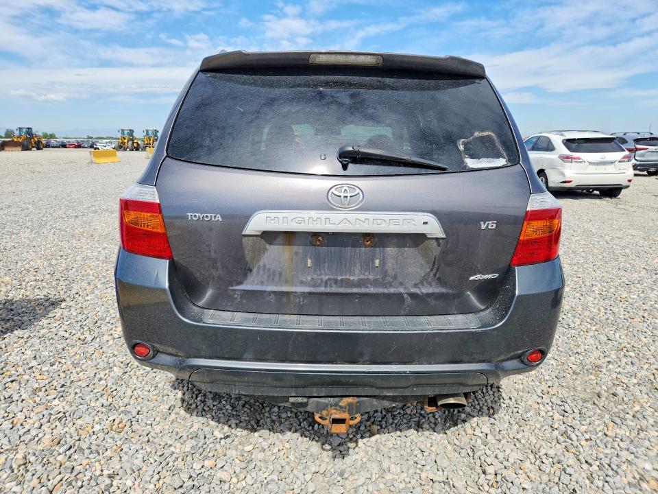 2008 Toyota Highlander VIN JTEES42A182054173 COPART salvage auction — FRONT END, Co - Public - Salvage Title, sold $2,000 on 2026-07-21 (photo 6)