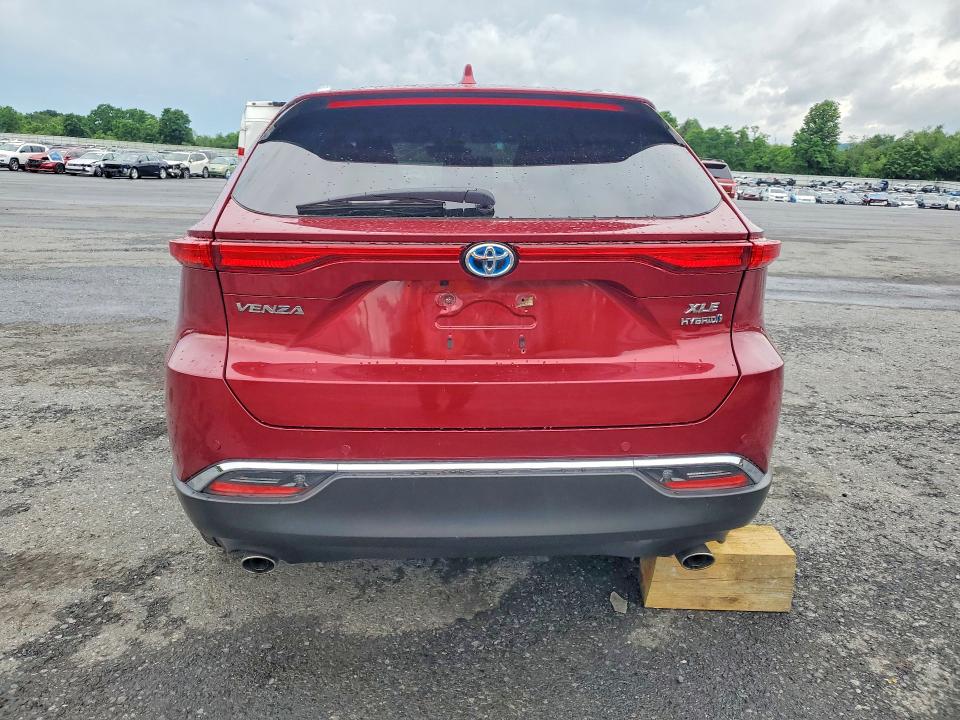 2022 Toyota Venza VIN JTEAAAAH2NJ093225 COPART salvage auction — FRONT END, Pa - Certificate Of Salvage, sold $3,500 on 2026-07-28 (photo 6)