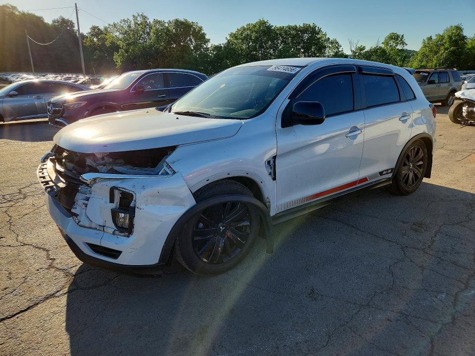 2023 Mitsubishi Outlander VIN JA4ARUAU7PU007379 COPART salvage auction — FRONT END, Wv - Salvage Certificate, sold $5,500 on 2026-08-19 (photo 1)