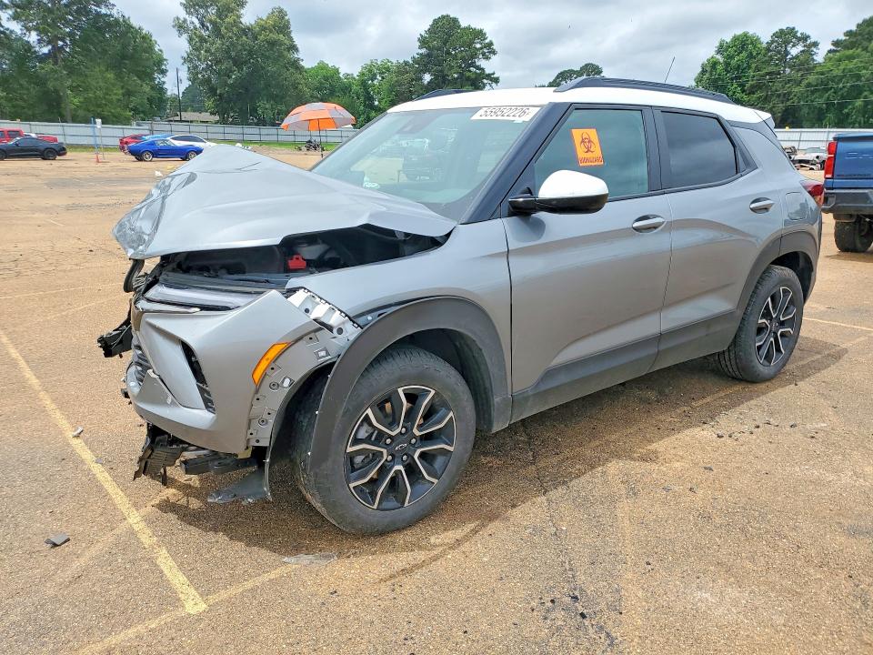 2024 Chevrolet Trailblazer VIN KL79MVSL2RB098558 COPART salvage auction — FRONT END, Tx - Salvage Vehicle Title, sold $200 on 2026-07-13 (photo 1)