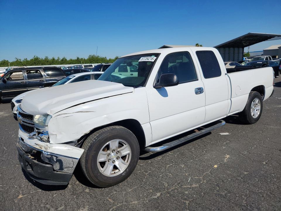 2007 Chevrolet Silverado 1500 VIN 1GCEC19Z57Z101867 COPART salvage auction — FRONT END, Ca - Salvage Certificate, sold $2,400 on 2026-07-09 (photo 1)