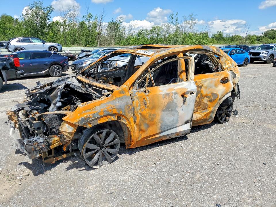 2019 Lexus Nx 300 VIN JTJYARBZXK2142702 COPART salvage auction — BURN, Ny - Mv907A-Parts Only, sold $225 on 2026-07-06 (photo 1)