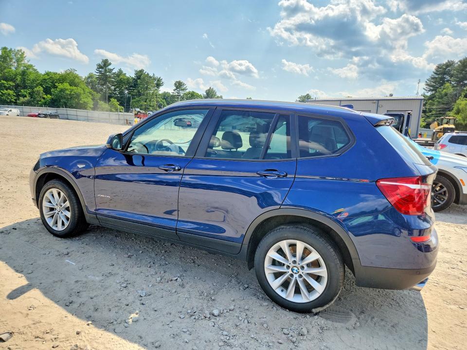 2015 BMW X3 VIN 5UXWX9C56F0D58277 COPART salvage auction — FRONT END, Ma - Cert Of Title-Reconstrctd Coll, sold $2,300 on 2026-07-20 (photo 2)