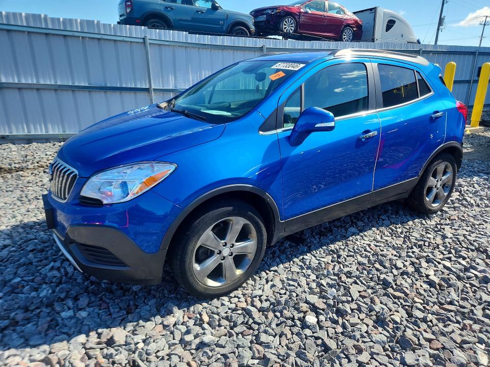2014 Buick Encore VIN KL4CJASB3EB669738 COPART salvage auction — REAR END, Wi - Junked Vehicle Bill Of Sale, sold $1,250 on 2026-07-06 (photo 1)