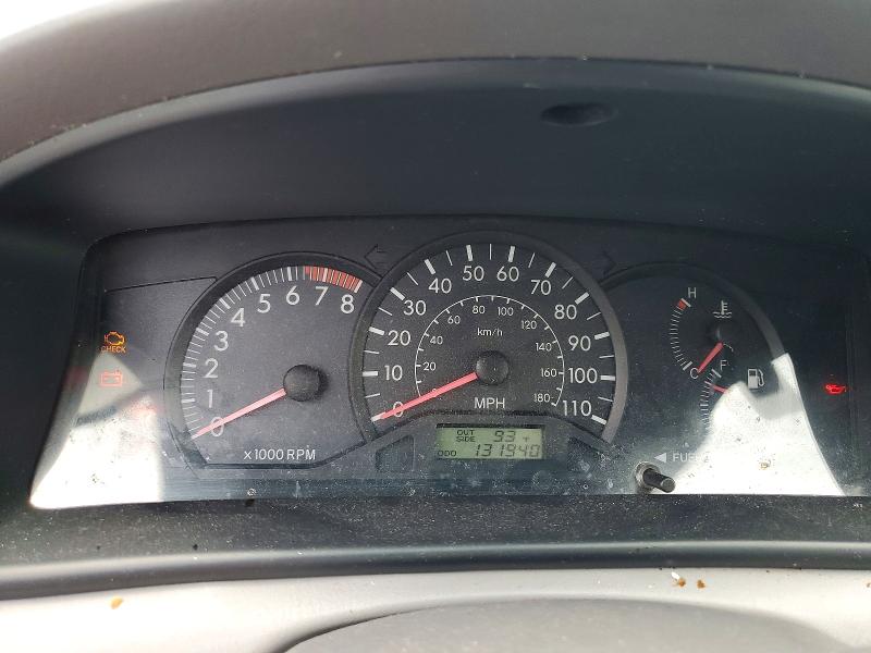 2007 Toyota Corolla VIN 1NXBR32E67Z873923 COPART salvage auction — MECHANICAL, FL - CERTIFICATE OF TITLE, sold $1,100 on 2026-07-10 (photo 9)