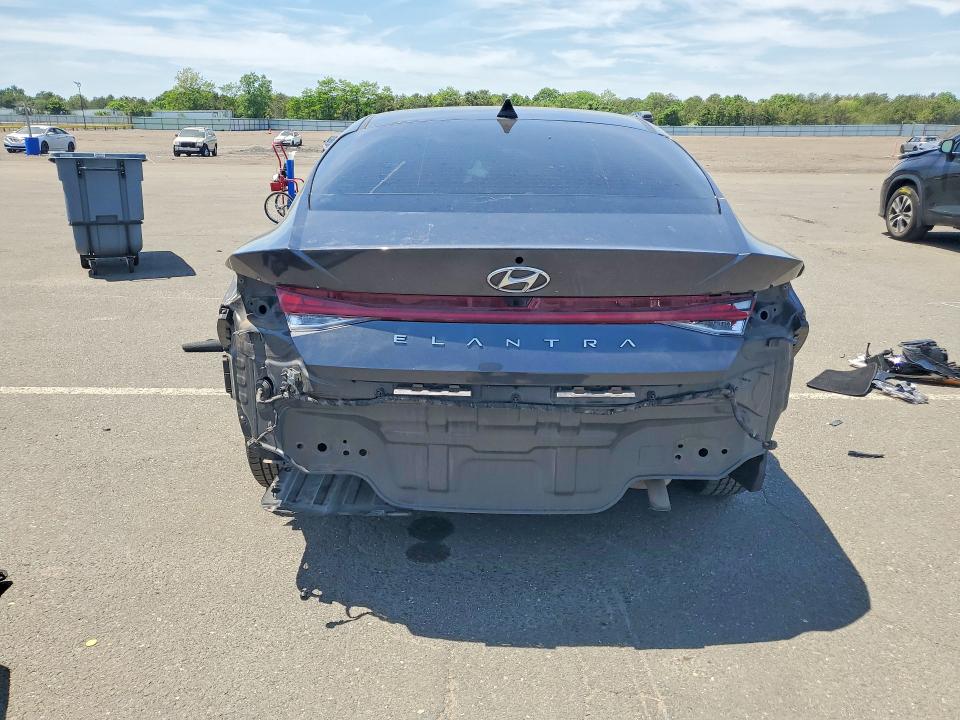2021 Hyundai Elantra VIN 5NPLL4AG9MH047608 COPART salvage auction — FRONT END, Id - Salvage Certificate Of Title, sold $3,000 on 2026-07-20 (photo 6)