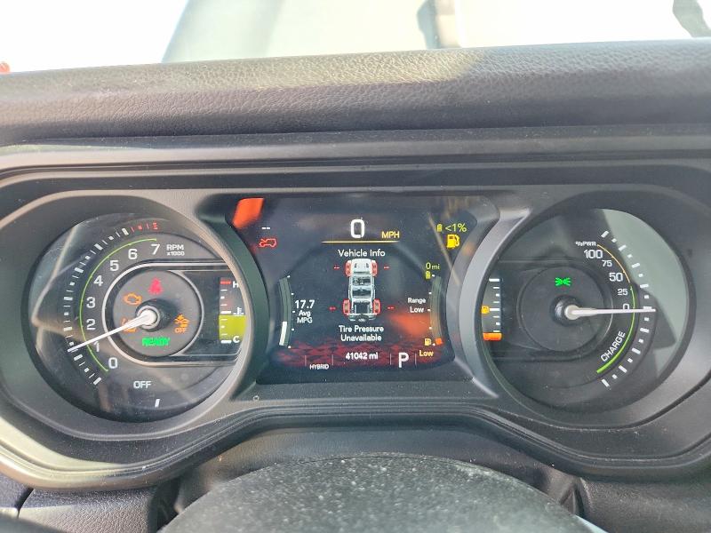 2024 Jeep Wrangler / VIN 1C4RJXN61RW206268 COPART salvage auction — HAIL, Il - Salvage Certificate, sold $1,450 on 2026-07-09 (photo 9)