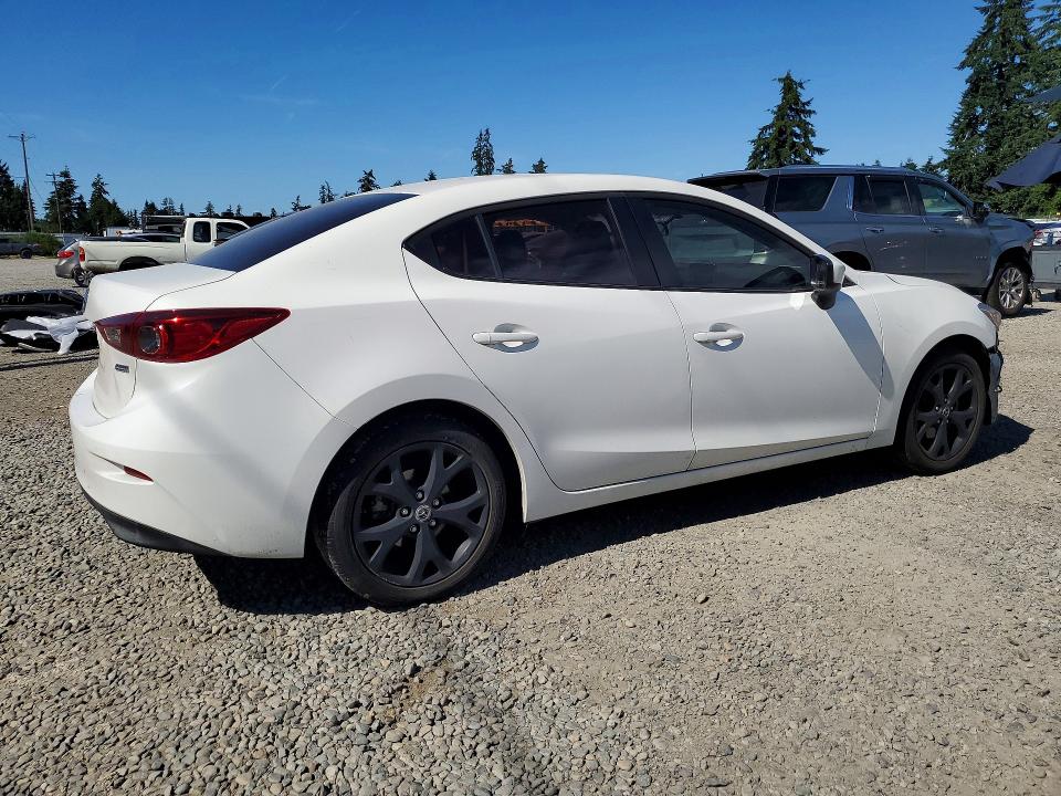 2016 Mazda 3 VIN JM1BM1T72G1345319 COPART salvage auction — FRONT END, Wa - Bill Of Sale, sold $2,050 on 2026-07-02 (photo 3)