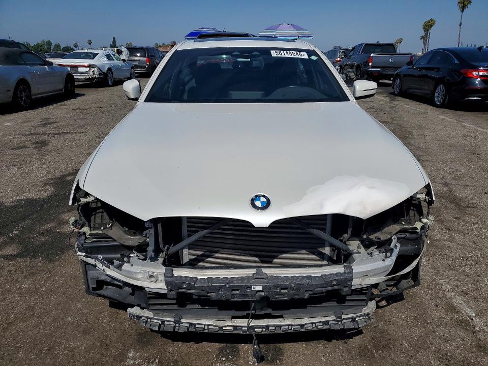2018 BMW 5er VIN WBAJE5C51JWA94057 COPART salvage auction — FRONT END, CA - SALVAGE CERTIFICATE, sold $11,600 on 2026-07-24 (photo 5)