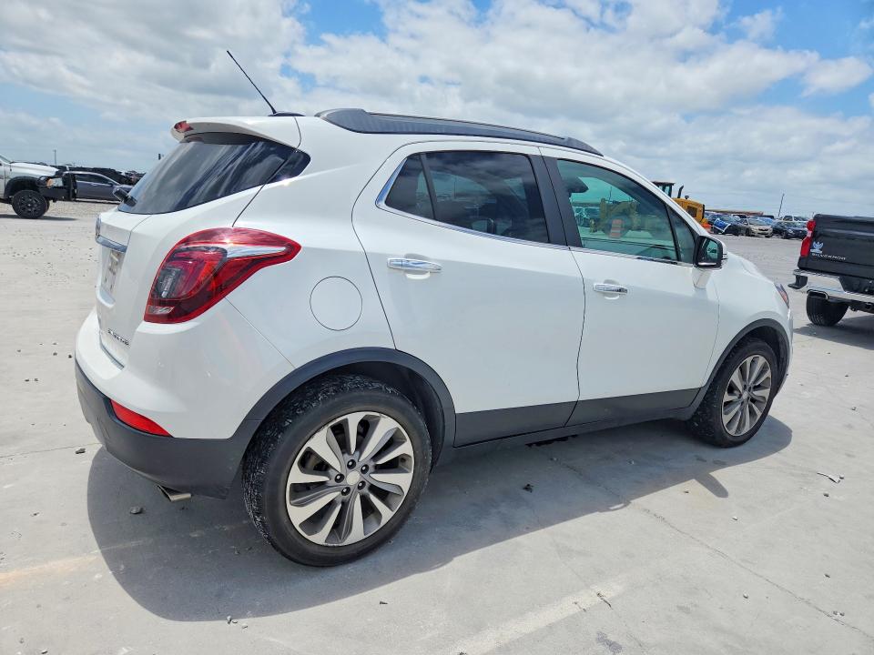 2018 Buick Encore VIN KL4CJASBXJB710683 COPART salvage auction — SIDE, TX - SALVAGE VEHICLE TITLE (P), sold $2,200 on 2026-07-17 (photo 3)